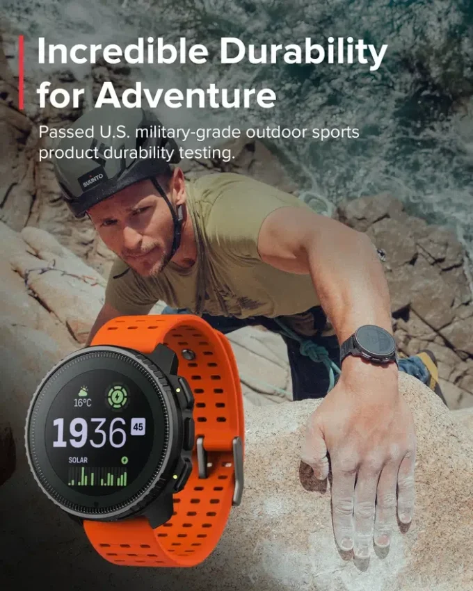 Refurbished suunto vertical solar canyon