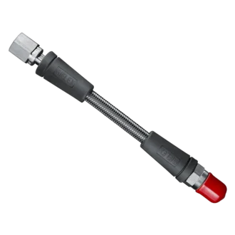 Short suunto high pressure hose for pressure gauges