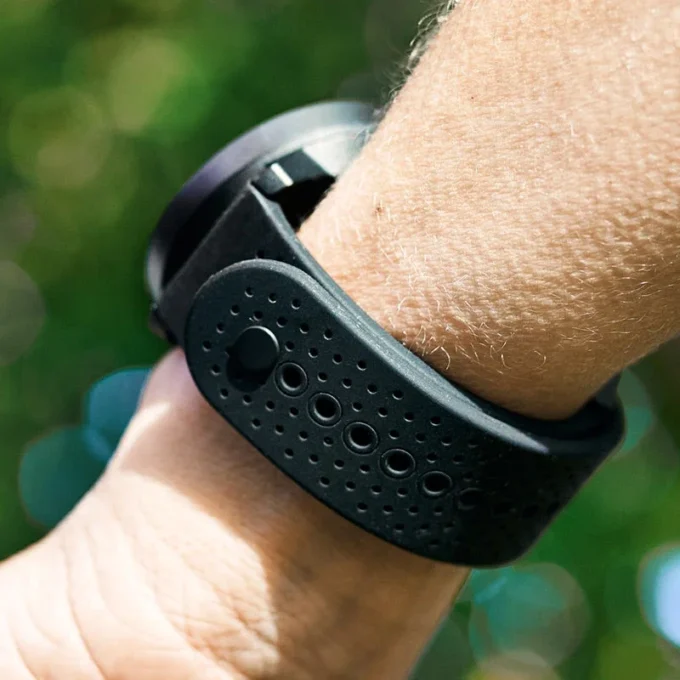 Suunto 22mm athletic 1 silicone strap all black s+m