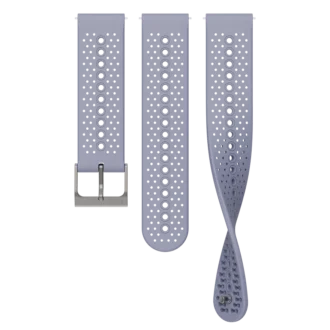 Suunto 22mm athletic 1 silicone strap mist blue s+m