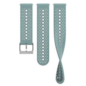 Suunto 22mm athletic 1 silicone strap moss gray s+m