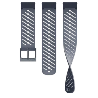 Suunto 22mm athletic 3 silicone strap ocean blue s+m