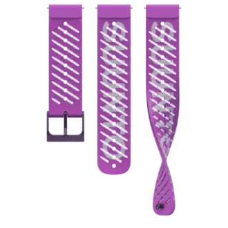 Suunto 22mm athletic 5 silicone strap orchid purple s+m