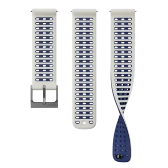 Suunto 22mm athletic 9 silicone strap arctic gray s+m