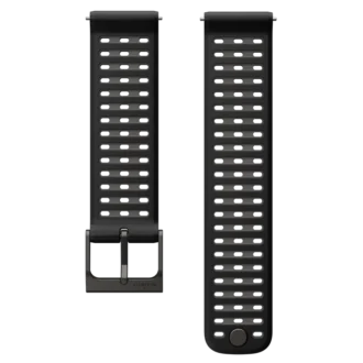 Suunto 22mm athletic 9 silicone strap black s+m