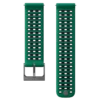 Suunto 22mm athletic 9 silicone strap pine green s+m