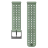 Suunto 22mm athletic 9 silicone strap sage green s+m