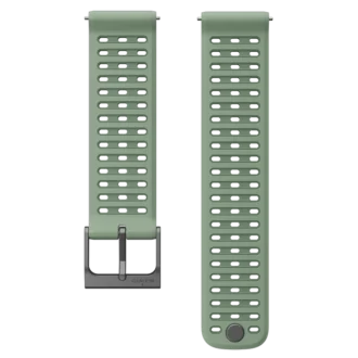 Suunto 22mm athletic 9 silicone strap sage green s+m