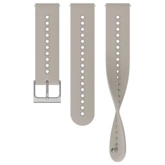 Suunto 22mm urban 4 silicone strap sand gray s+m