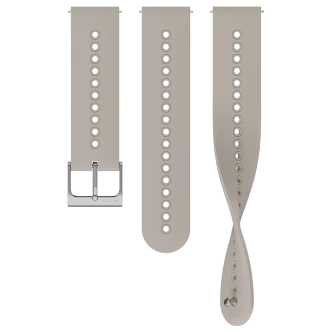 Suunto 22mm urban 4 silicone strap sand gray s+m