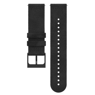 Suunto 22mm urban 5 microfiber strap all black m