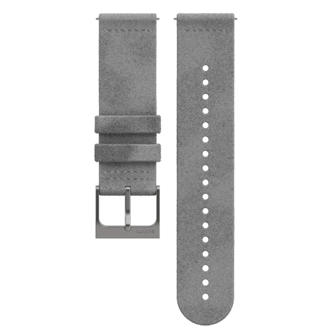 Suunto 22mm urban 5 microfiber strap stone gray m