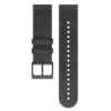 Suunto 22mm urban 6 leather strap all black m