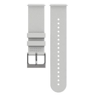 Suunto 22mm urban 6 leather strap birch white m