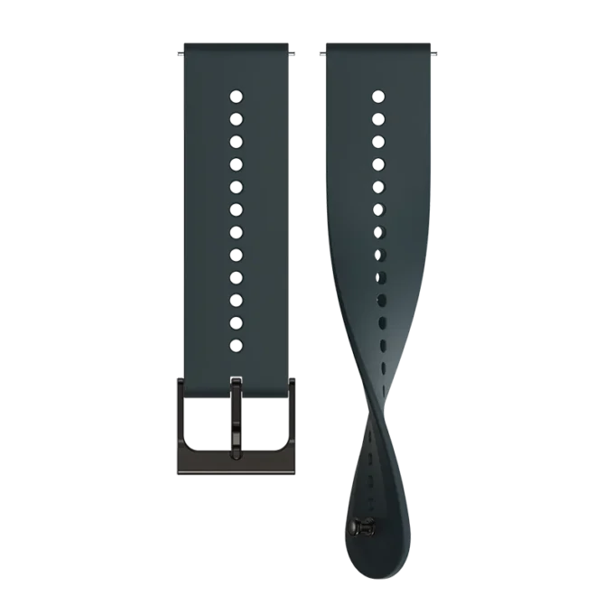 Suunto 22mm urban 7 silicone strap cave green size s