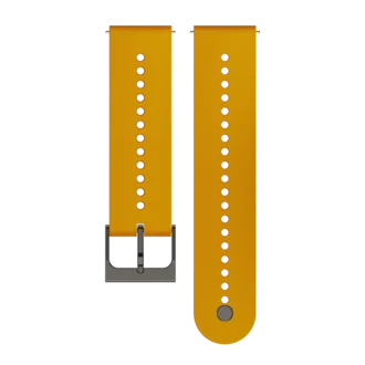 Suunto 22mm urban 7 silicone strap ochre size s