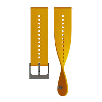 Suunto 22mm urban 7 silicone strap ochre size s