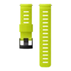 Suunto 24mm dive 1 silicone strap lime black size m
