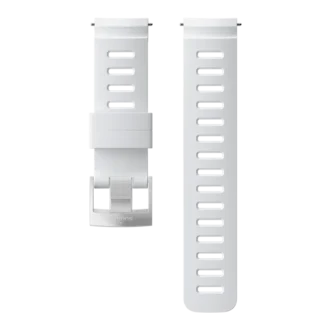 Suunto 24mm dive 1 silicone strap white steel size m