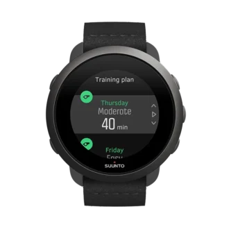 Suunto 3 all black – compact sports watch for health and wellbeing