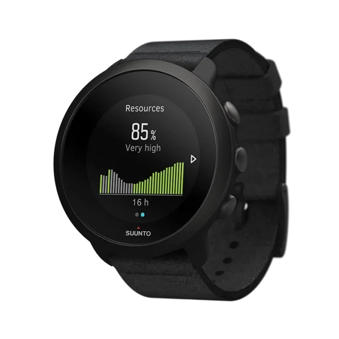 Suunto 3 all black – compact sports watch for health and wellbeing