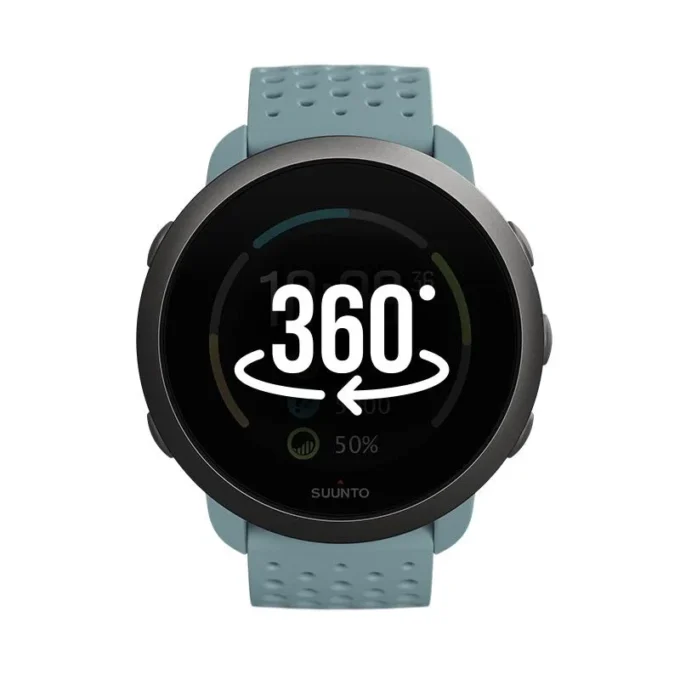 Suunto 3 moss grey – compact sports watch for health and wellbeing&nbsp
