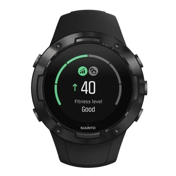 Suunto 5 all black – compact gps sports watch with great battery life
