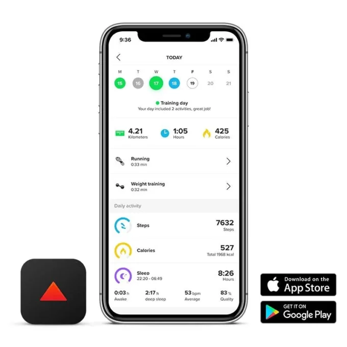 Suunto 5 all black – compact gps sports watch with great battery life