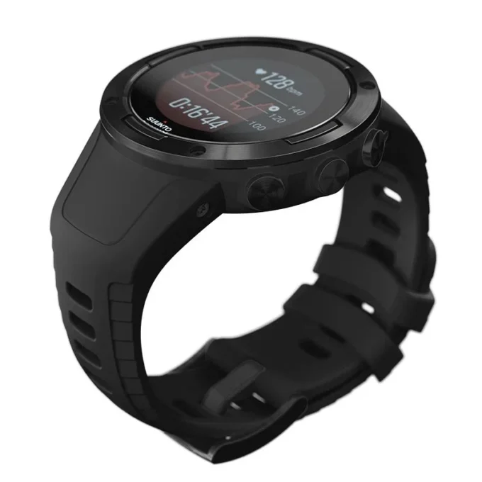 Suunto 5 all black – compact gps sports watch with great battery life