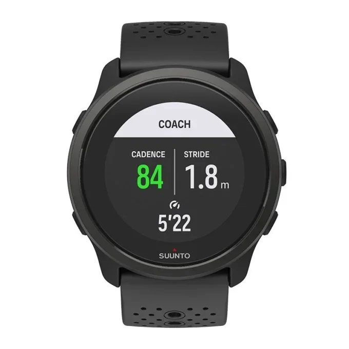 Suunto 5 peak all black sports watch for training