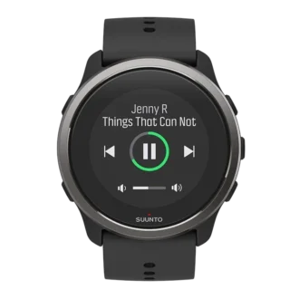 Suunto 5 peak black – lightweight multisport watch for training, exploring and wellbeing