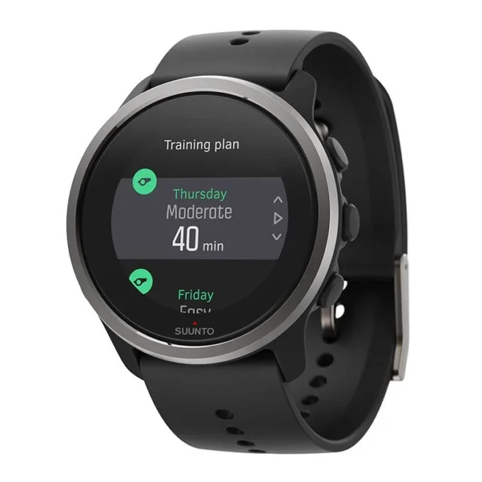 Suunto 5 peak black – lightweight multisport watch for training, exploring and wellbeing