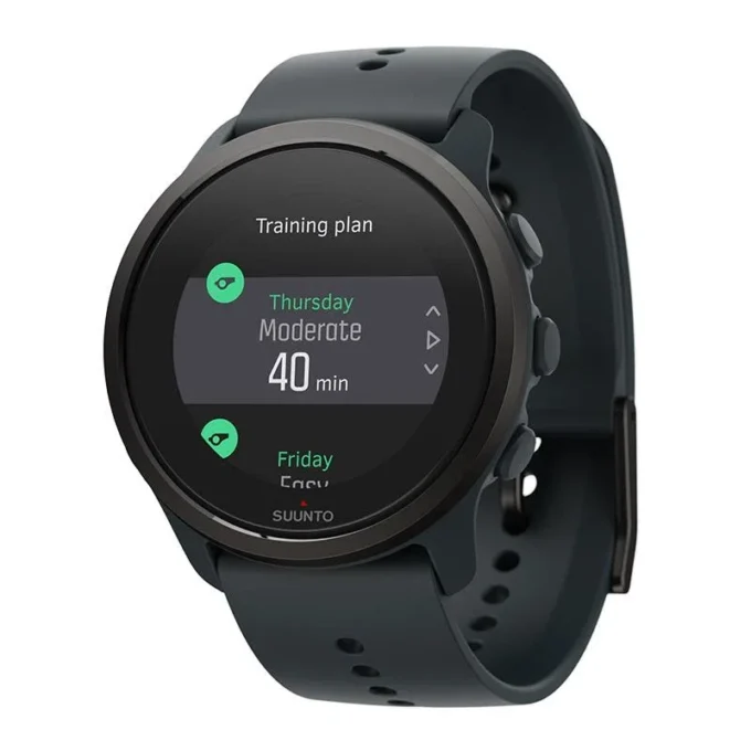 Suunto 5 peak cave green – lightweight multisport watch for training, exploring and wellbeing