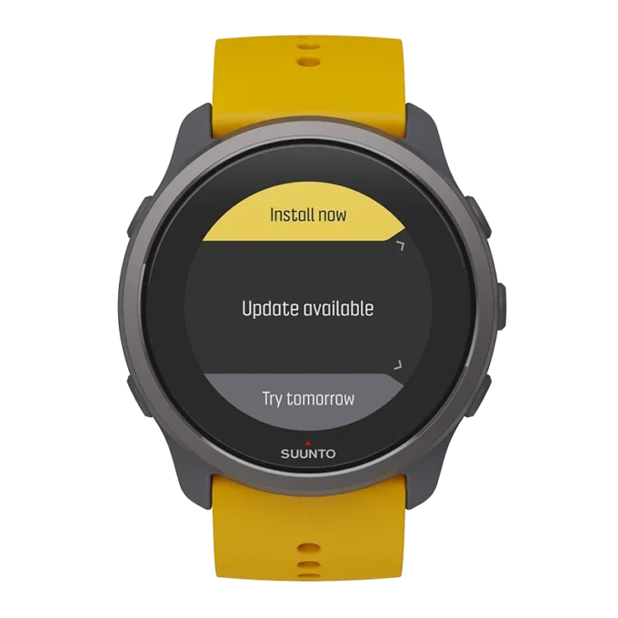 Suunto 5 peak ochre – lightweight multisport watch for training, exploring and wellbeing