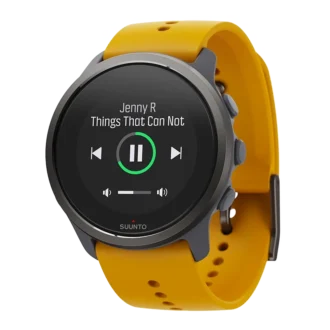 Suunto 5 peak ochre – lightweight multisport watch for training, exploring and wellbeing