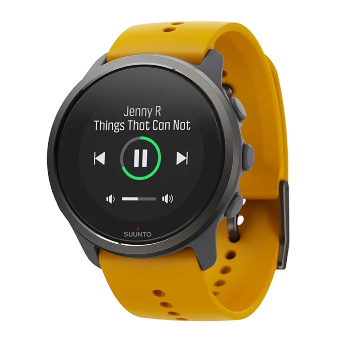 Suunto 5 peak ochre – lightweight multisport watch for training, exploring and wellbeing