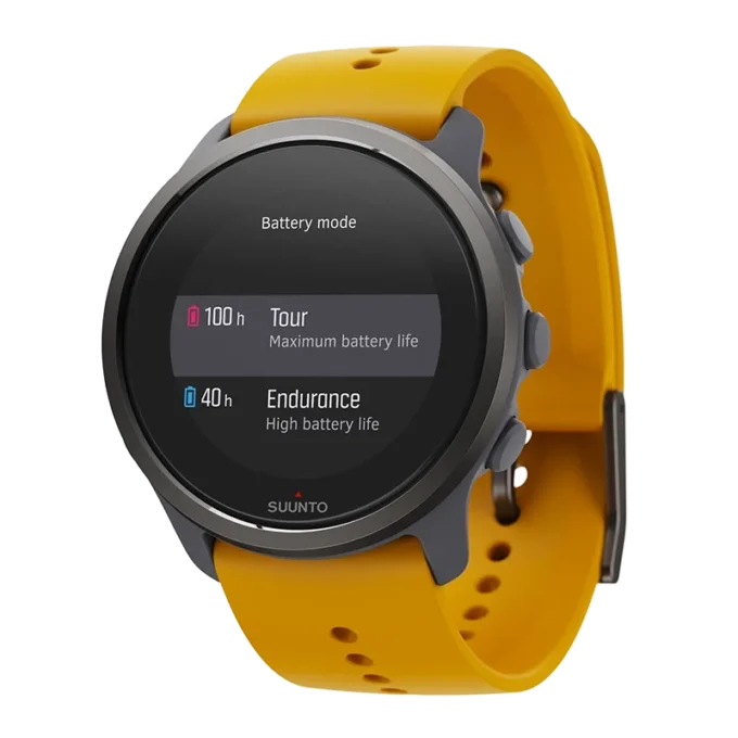 Suunto 5 peak ochre – lightweight multisport watch for training, exploring and wellbeing