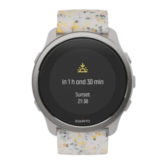 Suunto 5 peak ridge sand multicolor – lightweight multisport watch for training, exploring and wellbeing