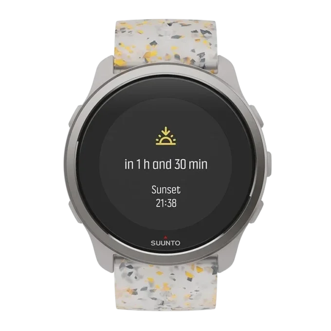 Suunto 5 peak ridge sand multicolor – lightweight multisport watch for training, exploring and wellbeing