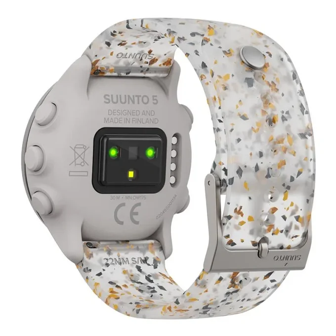 Suunto 5 peak ridge sand multicolor – lightweight multisport watch for training, exploring and wellbeing