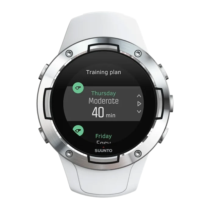 Suunto 5 white – compact gps sports watch with great battery life Suunto 5 white – compact gps sports watch with great battery life