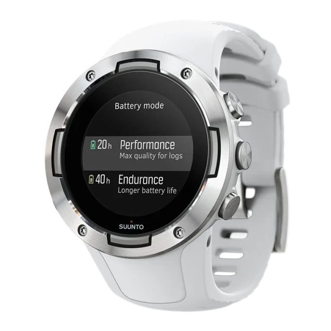 Suunto 5 white – compact gps sports watch with great battery life Suunto 5 white – compact gps sports watch with great battery life