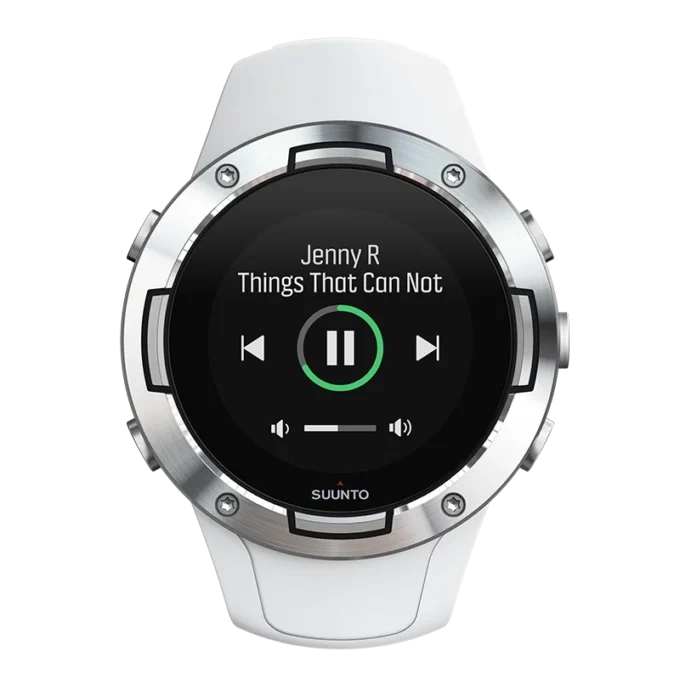 Suunto 5 white – compact gps sports watch with great battery life Suunto 5 white – compact gps sports watch with great battery life