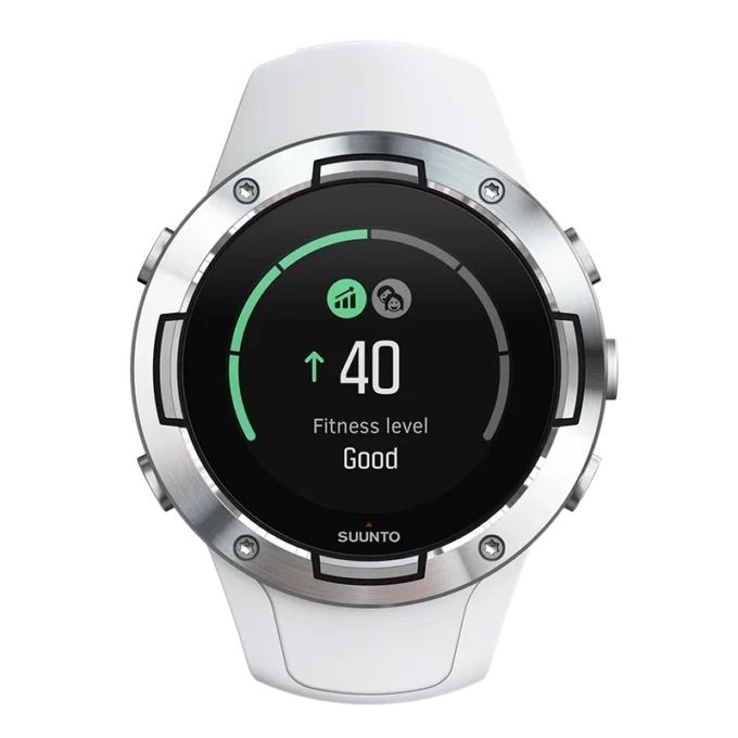 Suunto 5 white – compact gps sports watch with great battery life Suunto 5 white – compact gps sports watch with great battery life