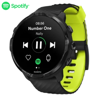 Suunto 7 black lime – smartwatch with versatile sports experience