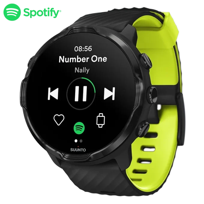 Suunto 7 black lime – smartwatch with versatile sports experience