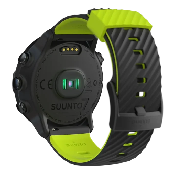 Suunto 7 black lime – smartwatch with versatile sports experience