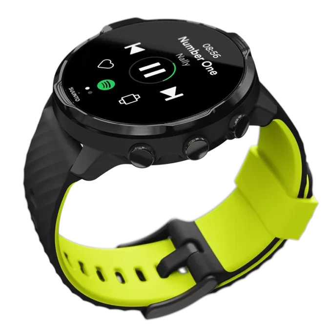 Suunto 7 black lime – smartwatch with versatile sports experience