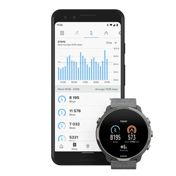 Suunto 7 graphite limited edition Suunto 7 graphite limited edition