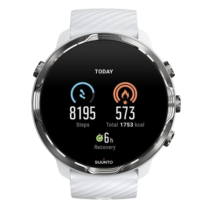 Suunto 7 white burgundy – smartwatch with versatile sports experience